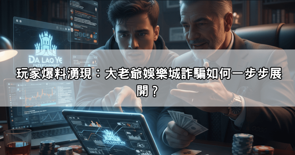 【玩家爆料】大老爺娛樂城詐騙案例分析，避免再被黑平台坑錢！